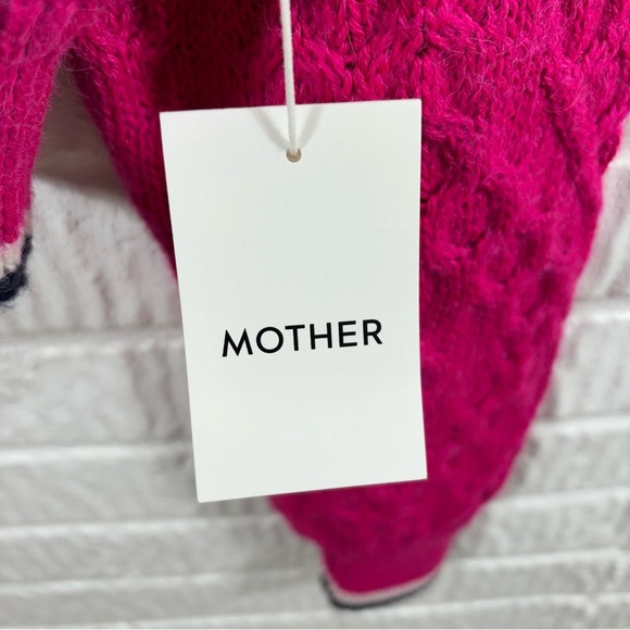 Mother The Mockneck Jumper Crop Sweater Some Bright Someday NWT XS Large - Picture 6 of 9
